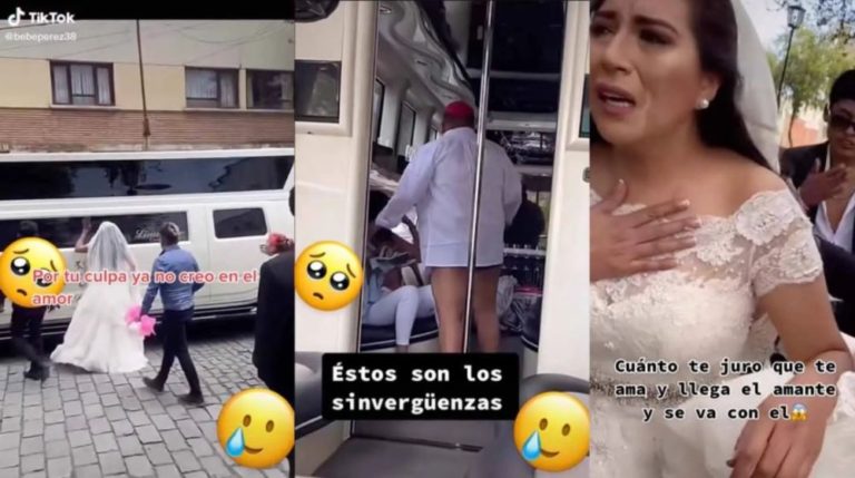 Huye Y Deja A Su Prometida Vestida De Novia Para Irse Con La Amante