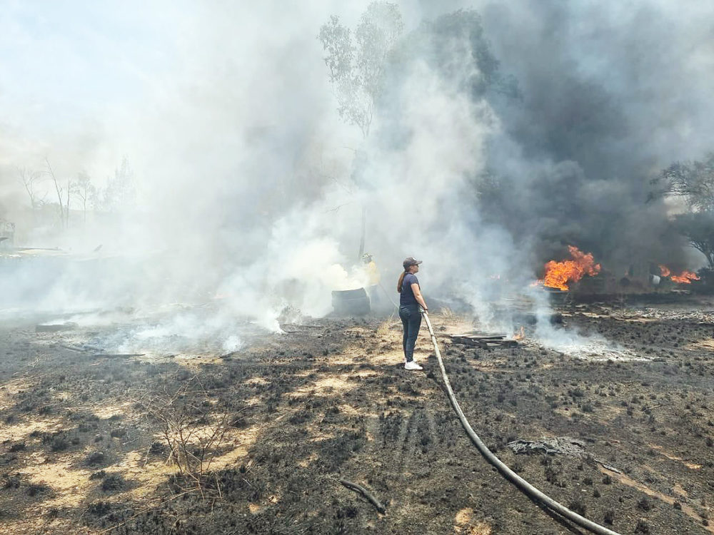 Incendio En Parque Tangamanga I Arrasa Con Avioneta Autos Y Gotcha