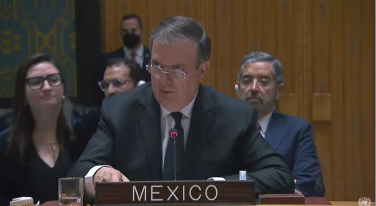 Marcelo Ebrard Present Ante La Onu El Plan De Pacificaci N Rusia