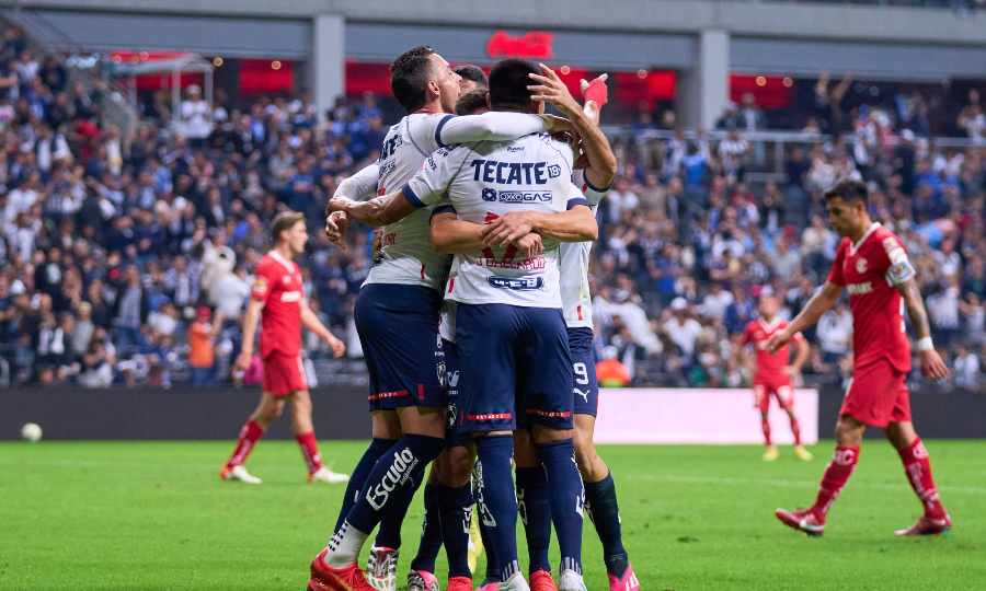 Monterrey Vence Al Toluca Y Suma Cuatro Victorias Consecutivas El