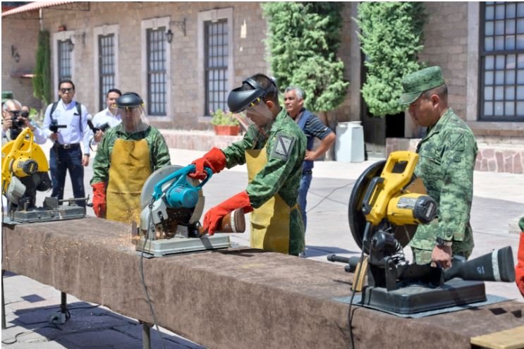 Destruye Sedena Casi Medio Millar De Armas De Fuego El Heraldo De San