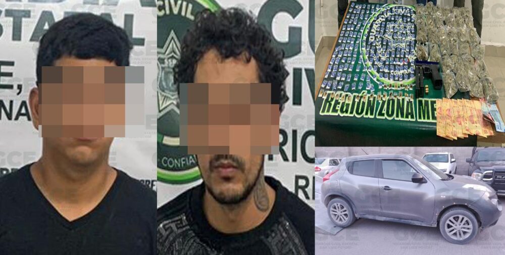 A prisión dos probables objetivos criminales El Heraldo de San Luis