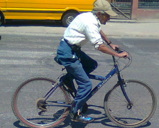 Hombre Frustra Robo A Un Abuelito Le Quer An Quitar Su Bicicleta El