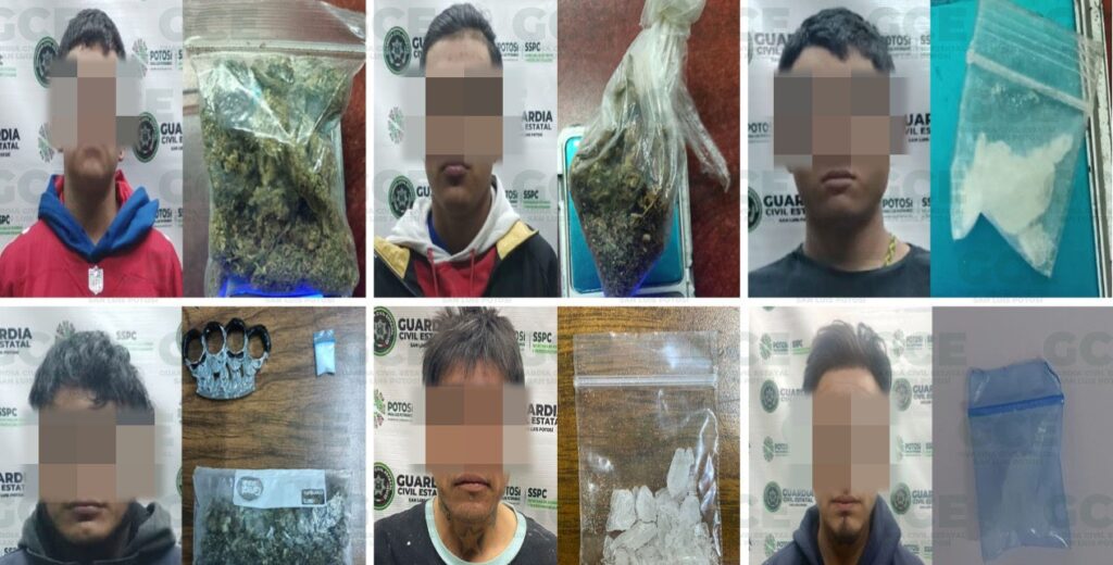 Ahora remitieron a 21 personas con droga El Heraldo de San Luis Potosí