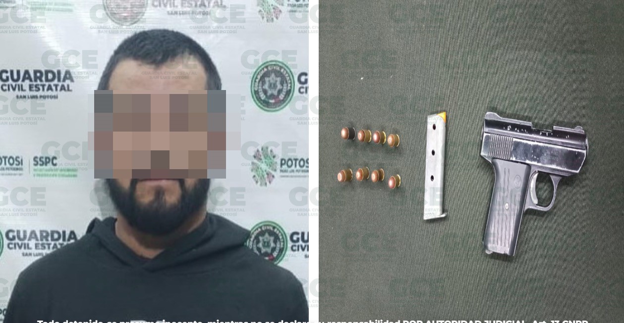 Andaba Armado Con Pistola Y Fue Remitido El Heraldo De San Luis Potos