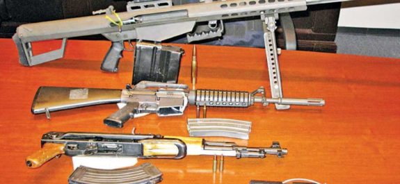 EU incauta mil armas con destino a México; operativo Sin Rastro