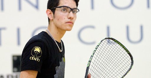 Buena participacion de André Parrilla en campeonato abierto de Racquetbol