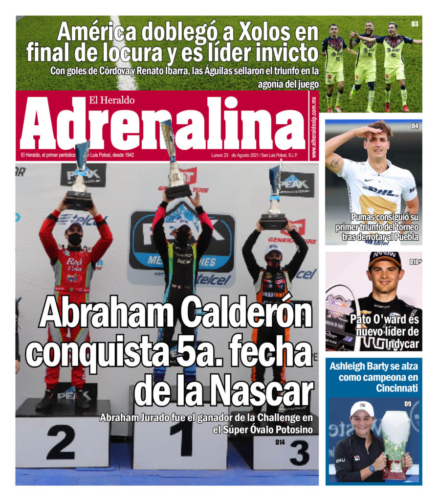 Portada Adrenalina