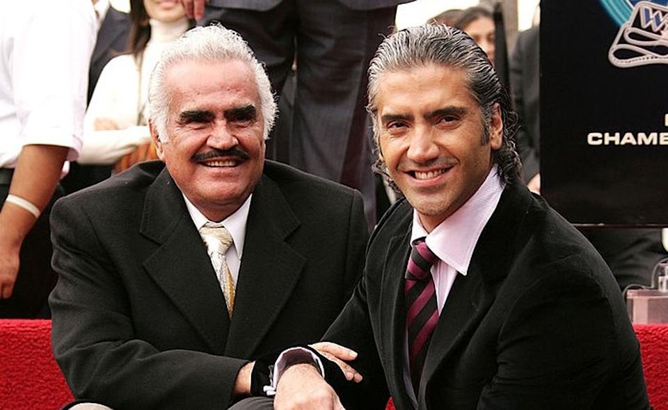 Alejandro Fernández y Vicente Fernández