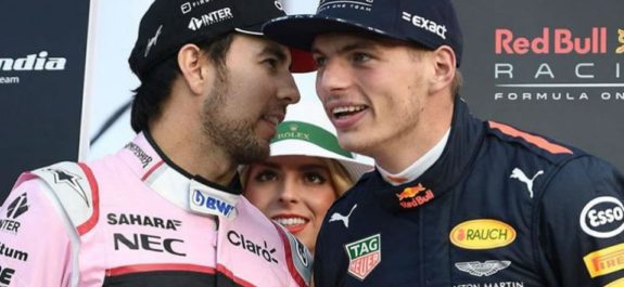 Checo Pérez y Max Verstappen toman clases de japonés con Yuki Tsunoda