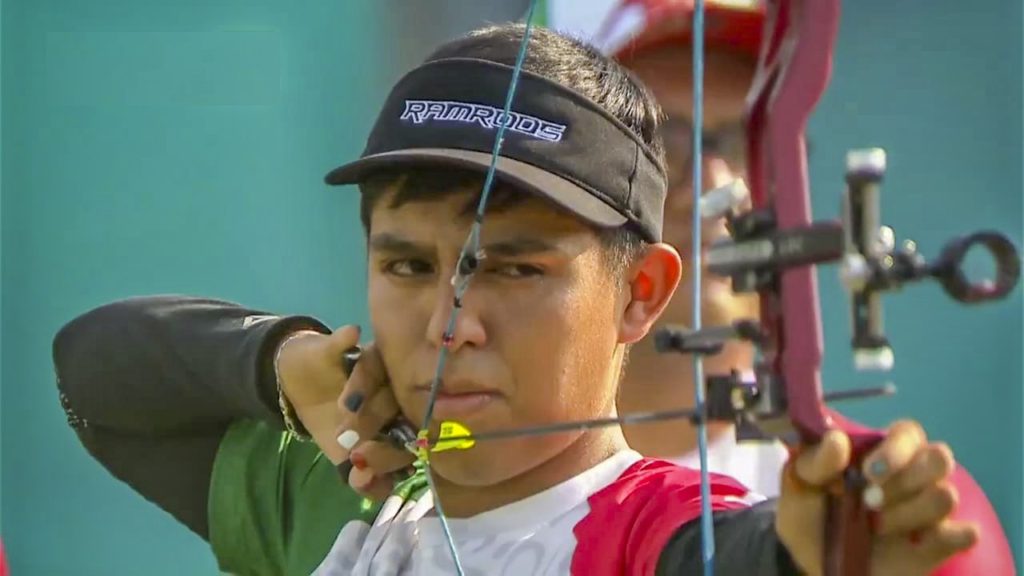 El arquero potosino Rodrigo Olvera se colgó la medalla de oro en el campeonato mundial juvenil