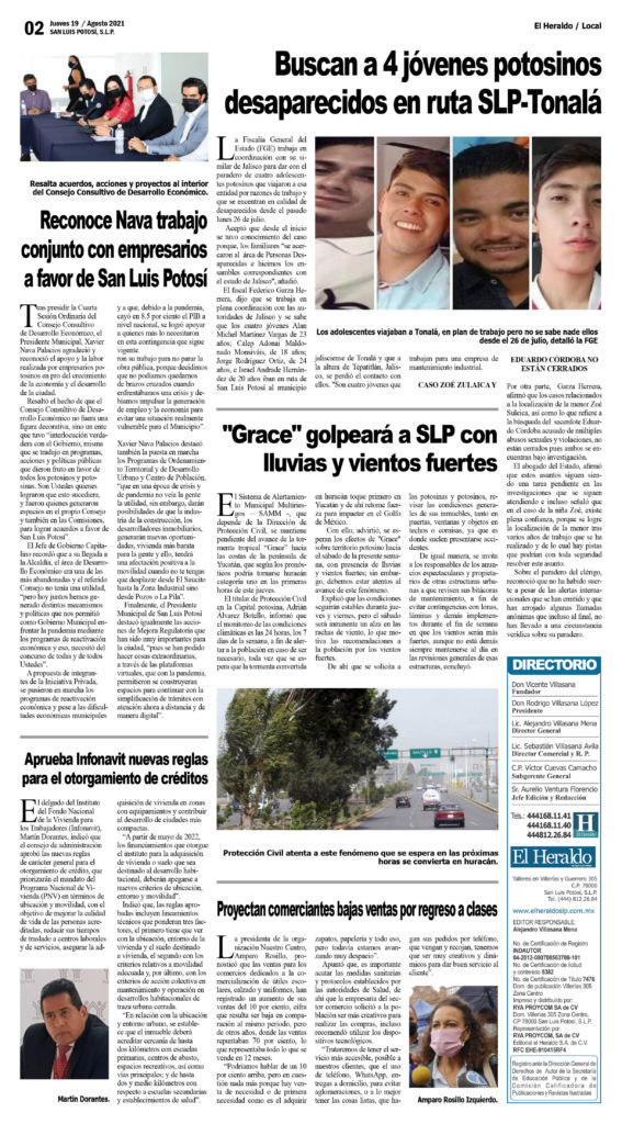 Portada Estado