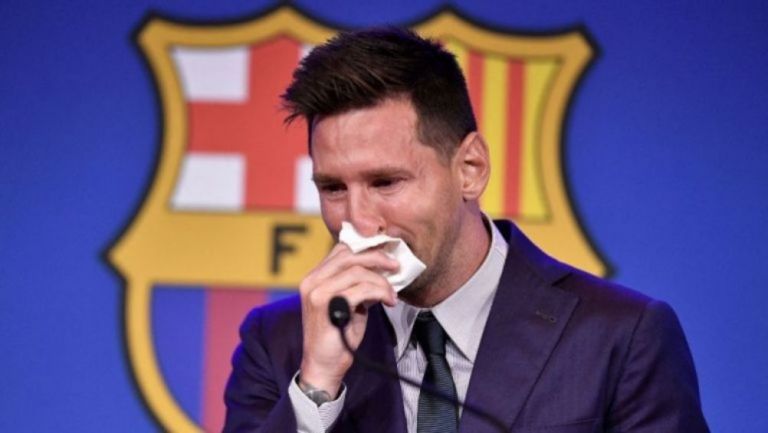 Pañuelo que usó Messi en su despedida es subastado por un millón de dólares