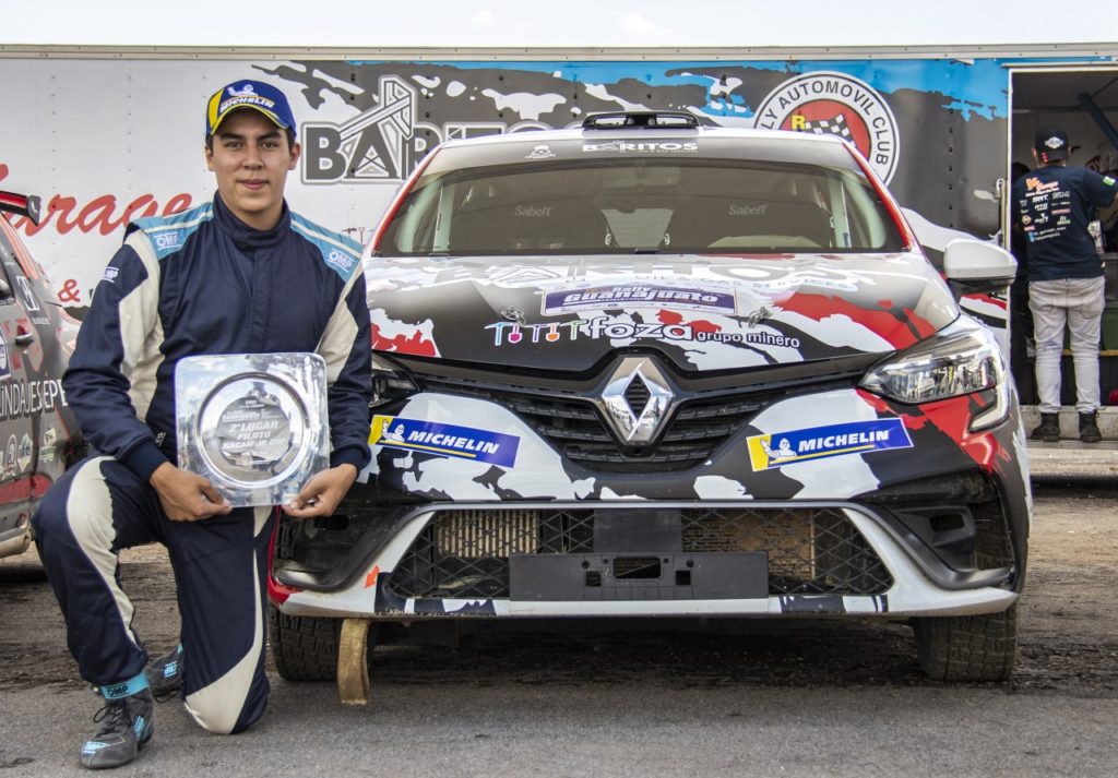 Alejandro Mauro termina tercero absoluto del NACAM Rally Guanajuato 2021
