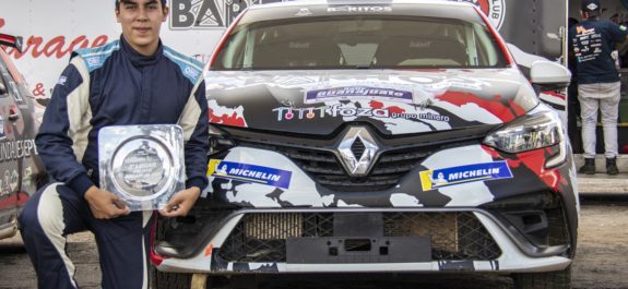 Alejandro Mauro termina tercero absoluto del NACAM Rally Guanajuato 2021