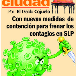 Con nuevas medidas de contención para frenar los contagios en SLP