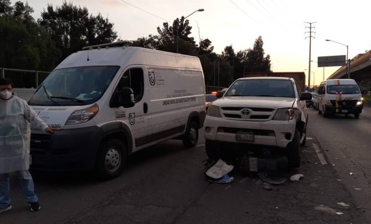 Muere motociclista arrollado en avenida Oceanía y Circuito Interior