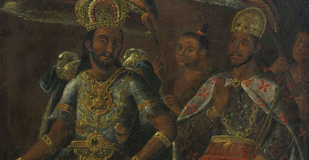 Portrait of Moctezuma and Cuauht√©moc, 17th century
