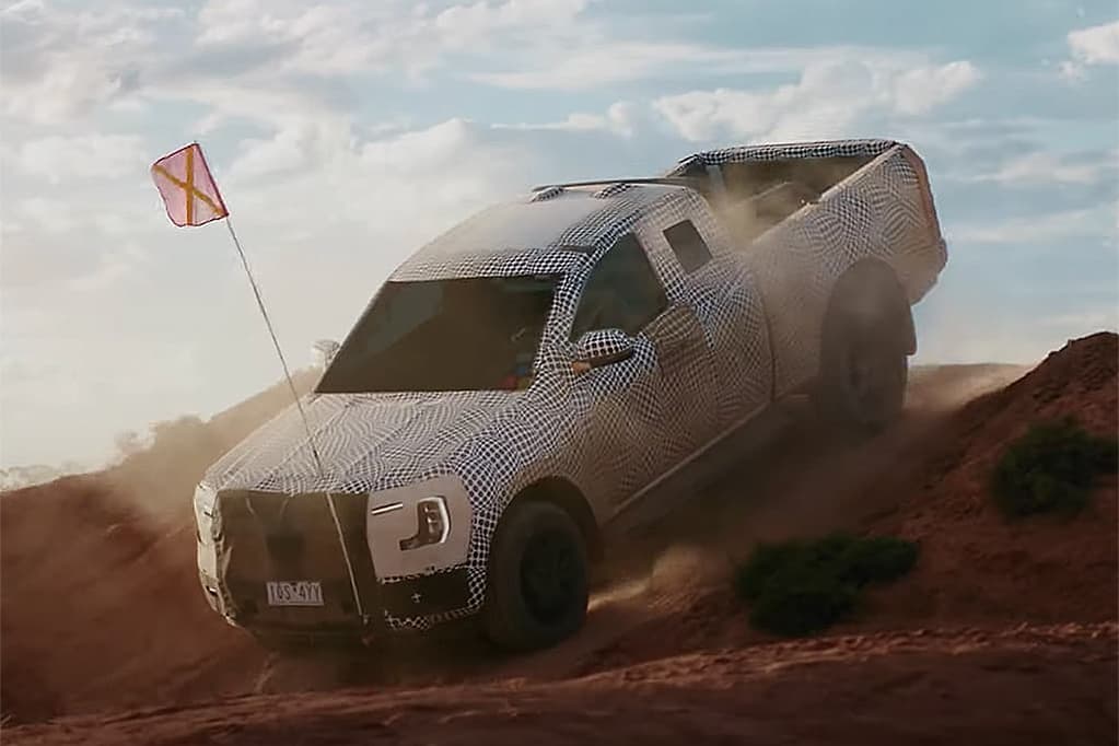 Ford Ranger 2023 se adelanta en  Teaser oficial