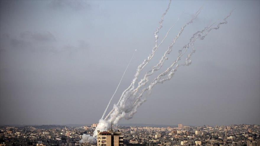 Gaza responde a las agresiones israelíes con cohetes
