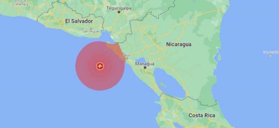 sismo en Nicaragua