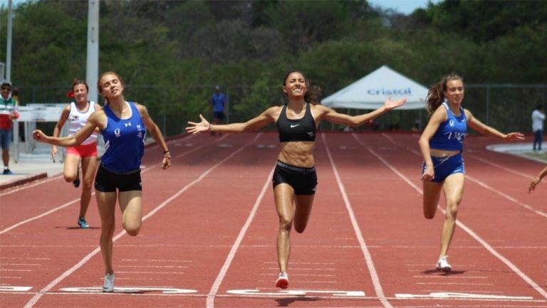 Iza Daniela Flores,  la velocista que ni el asma pudo detener