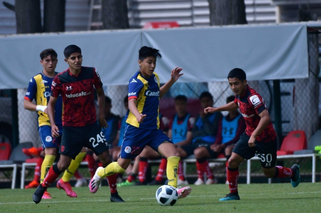 Atlético de San Luis Sub 18 empata ante Toluca