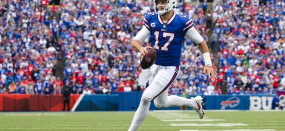 Buffalo venció a Washington con cuatro pases de anotación de Josh Allen