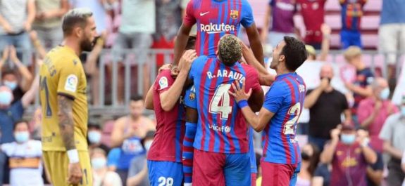 Barcelona triunfa y Ansu Fati vuelve en plan grande