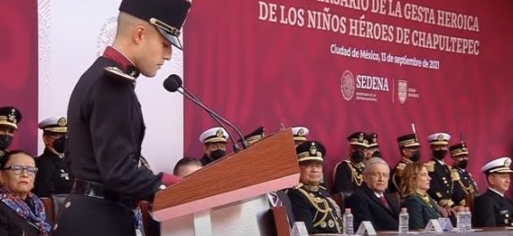 Cadetes del Heroico Colegio Militar comprometen continuar el legado de los Niños Héroes