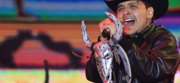 Christian Nodal y la Banda Ms juntos en La Sinvergüenza