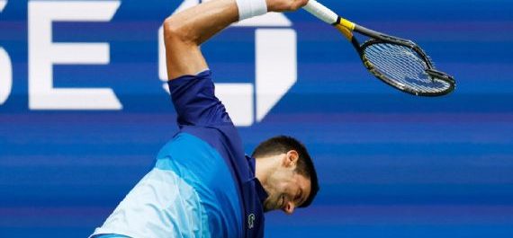 Djokovic recibió una multa económica por romper una raqueta en la final del US Open