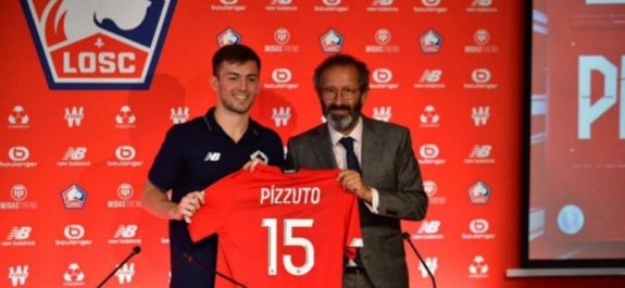 Eugenio Pizzuto reveló que fue operado y se mantiene sin debutar con Lille