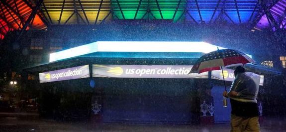 El US Open retrasa su jornada tras tormentaEl US Open retrasa su jornada tras tormenta
