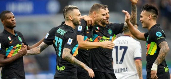 Inter aniquiló al Bolonia y "duerme" en la cima de la Liga Italiana