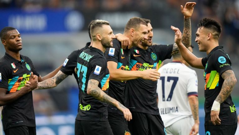 Inter aniquiló al Bolonia y "duerme" en la cima de la Liga Italiana