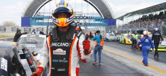 Jorge "Mecano"Goeters en el Top Ten Nascar Monterrey