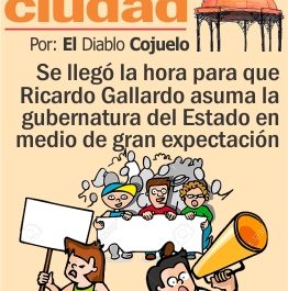 Se llegó la hora para que Ricardo Gallardo asuma la gubernatura del Estado en medio de gran expectación