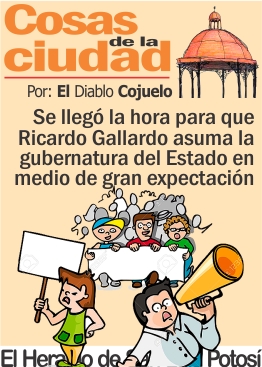 Se llegó la hora para que Ricardo Gallardo asuma la  gubernatura del Estado en medio de gran expectación