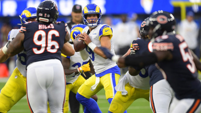 Los Rams vencen a los Bears en el  primer partido del SoFi con aficionados Los Rams vencen a los Bears en el primer partido del SoFi con aficionados