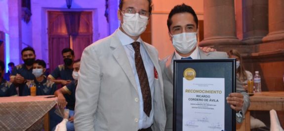 Ricardo Cordero recibió el Premio Municipal del Deporte