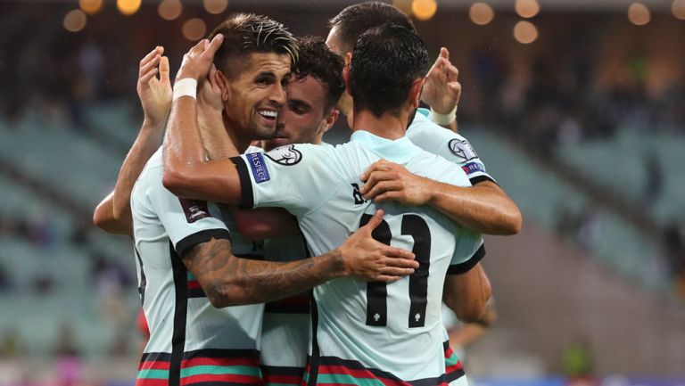 Portugal sin Cristiano Ronaldo goleó a Azerbaiyán