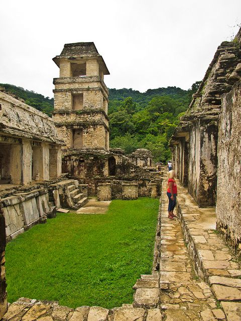 Palenque zona arqueoligica turismo