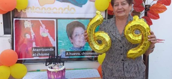 Pati-Chapoy-fiesta-tematica-señora