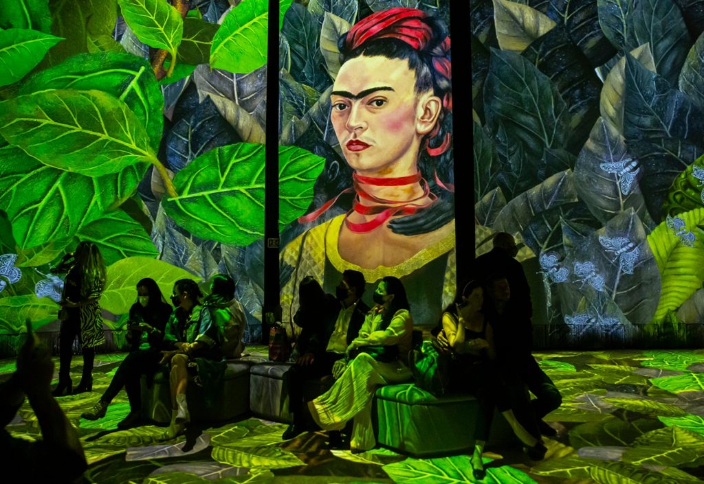 experiencia inmersiva de Frida Kahlo