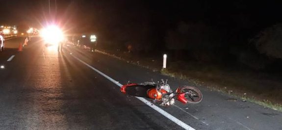 Falleció adolescente en accidente de moto