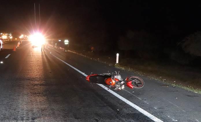 Falleció adolescente en accidente de moto 