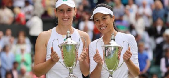 Mertens y Hsieh, campeonas en dobles en Wimbledon, debutarán en WTA Finals Guadalajara