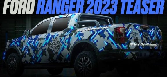 Ford Ranger 2023 vuelve a aparecer antes de su lanzamiento