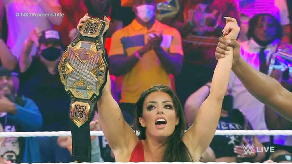 Mandy Rose se coronó campeona de NXT en Halloween Havoc 2021